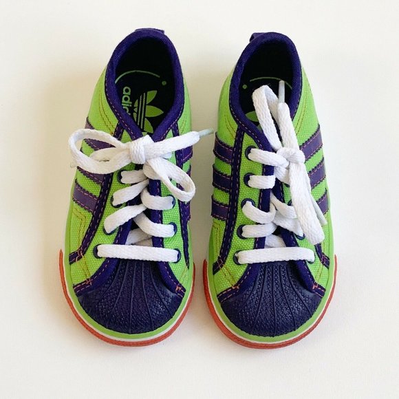 Adidas Kids 6K AdiFIT Superstar Green - Picture 1 of 10